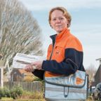 Afbeelding: Postbezorger PostNL Valtermond