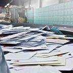 Afbeelding: Postbezorger PostNL Lelystad