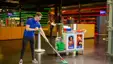 schoonmaker effektief met dweil