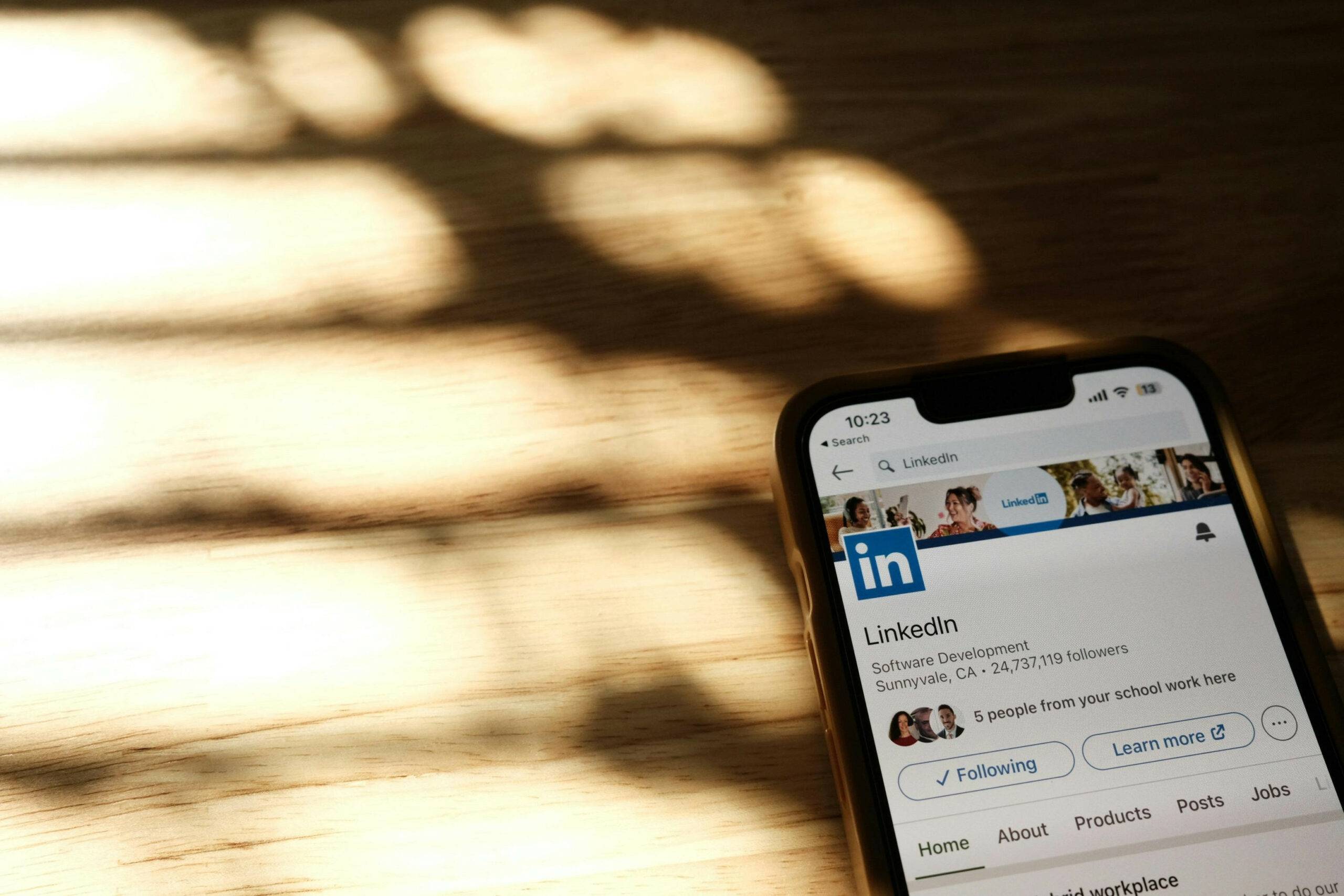Linkedin profiel