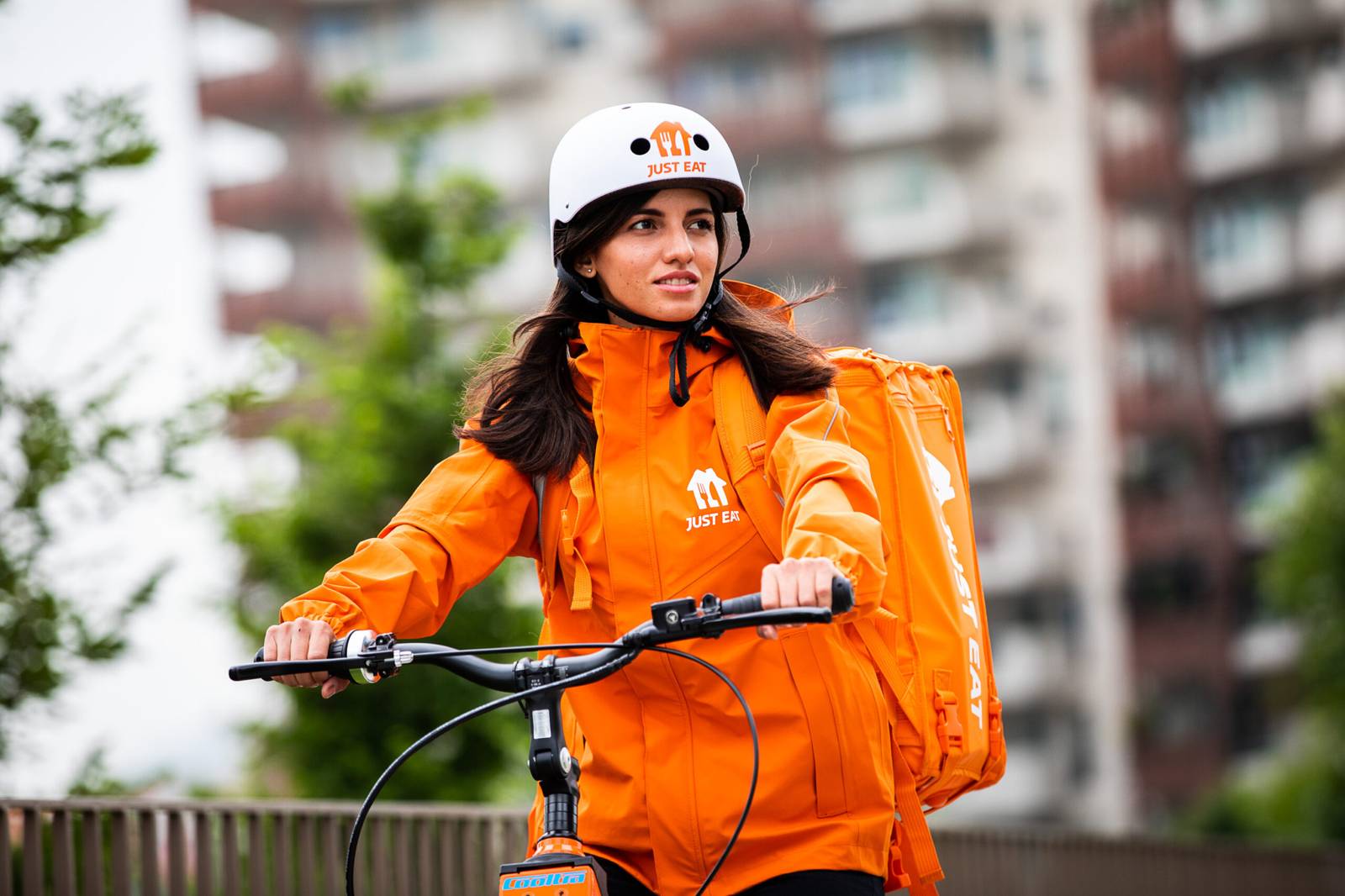 Thuisbezorgd fietskoerier