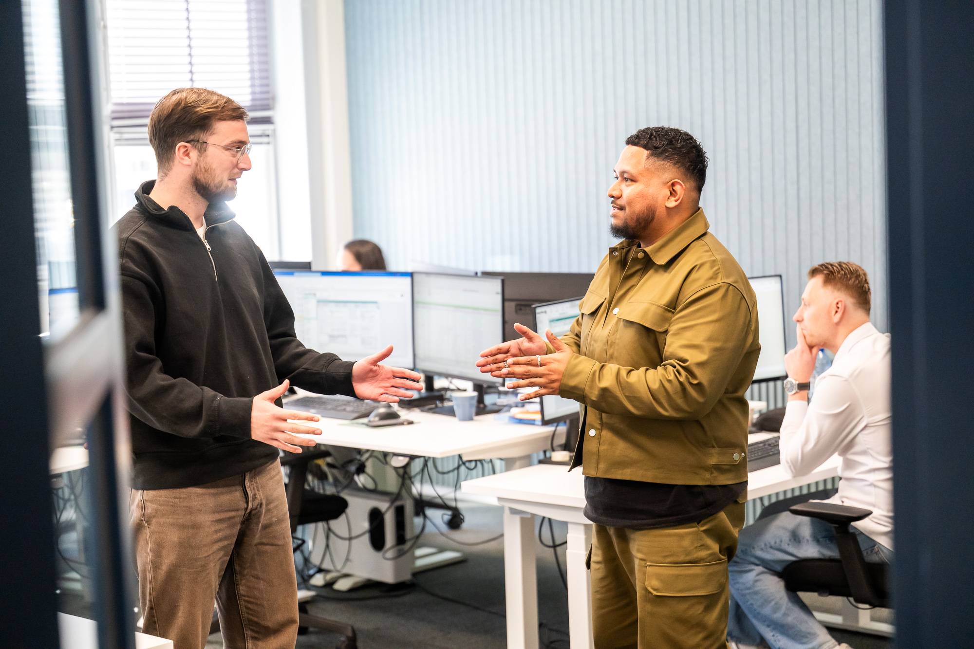 Collega's Ryan en Robert - HR