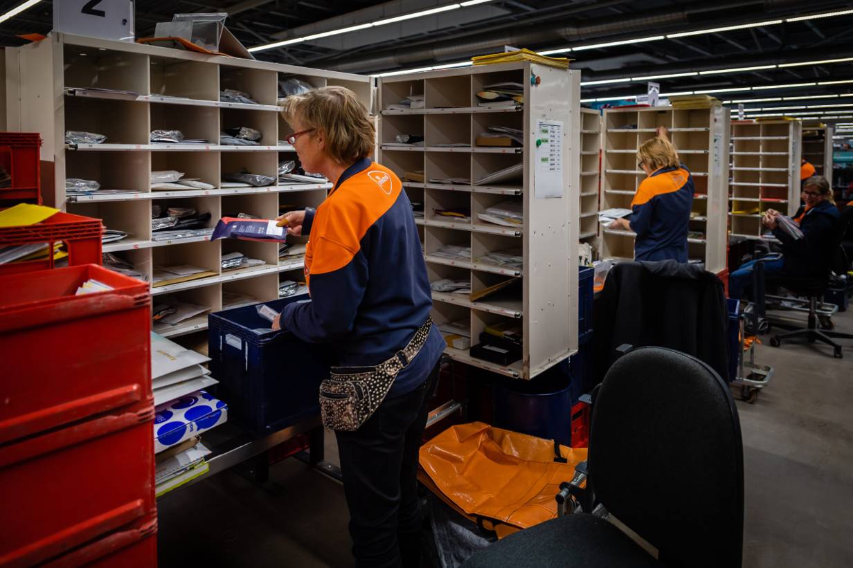 Postsorteerder POSTNL