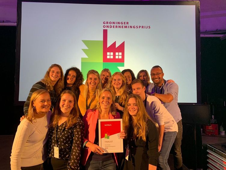 Afbeelding 365Werk finalist Groninger Ondernemingsprijs!