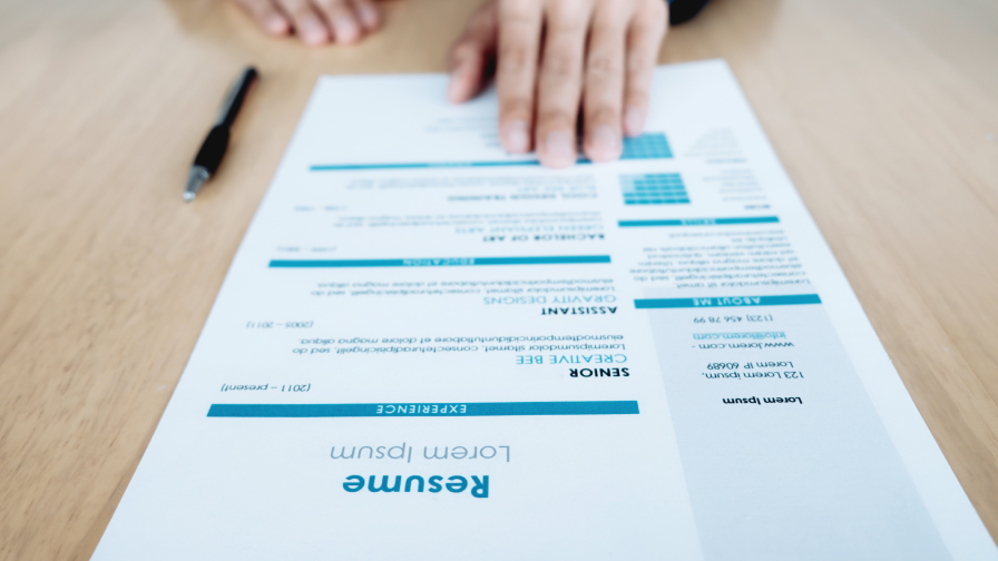 Cv op bureau