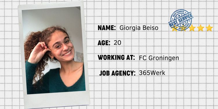 Afbeelding Giorgia about working at a Dutch football club: FC Groningen