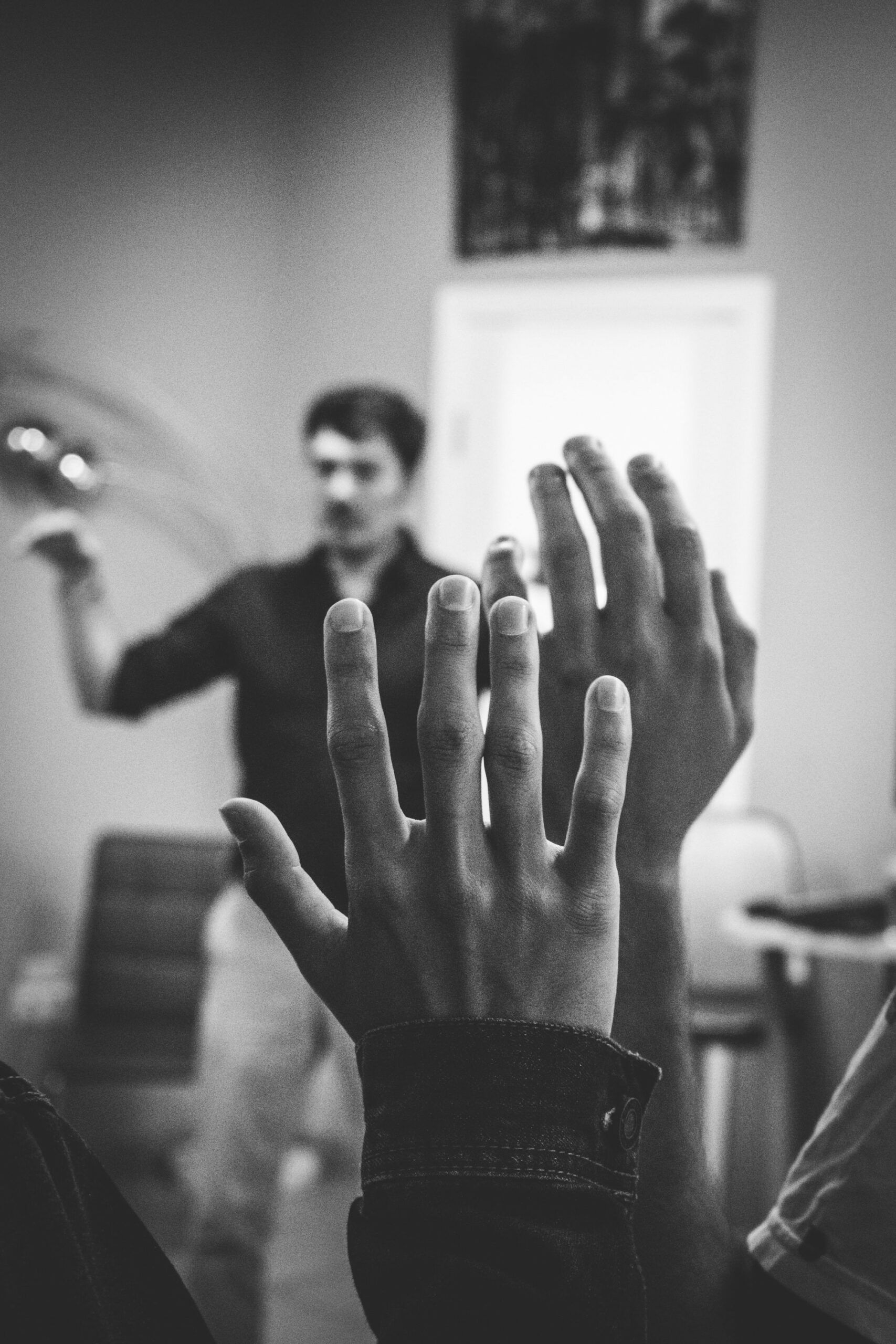 hand opsteken