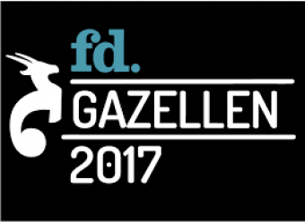 Afbeelding 8e plek bij de FD Gazellen Awards!