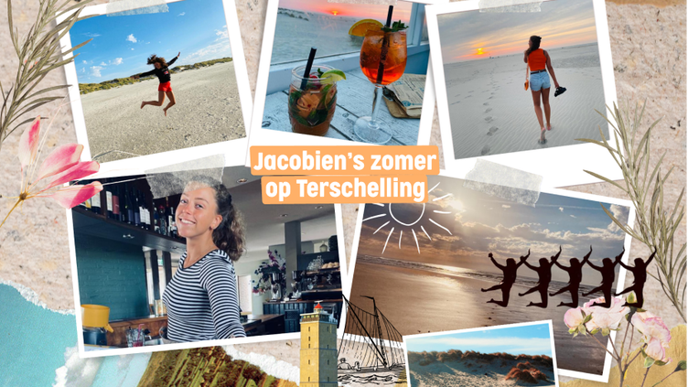 Afbeelding Jacobien over haar zomerbaan op Terschelling!