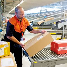 PostNL pakketbezorger