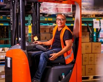Medewerker Medikamente die Grenze