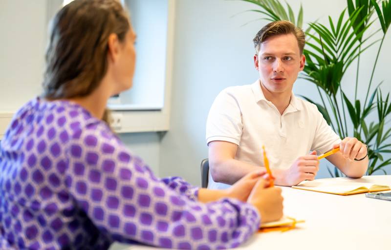 Kantoor van 365werk in een vergaderruimte